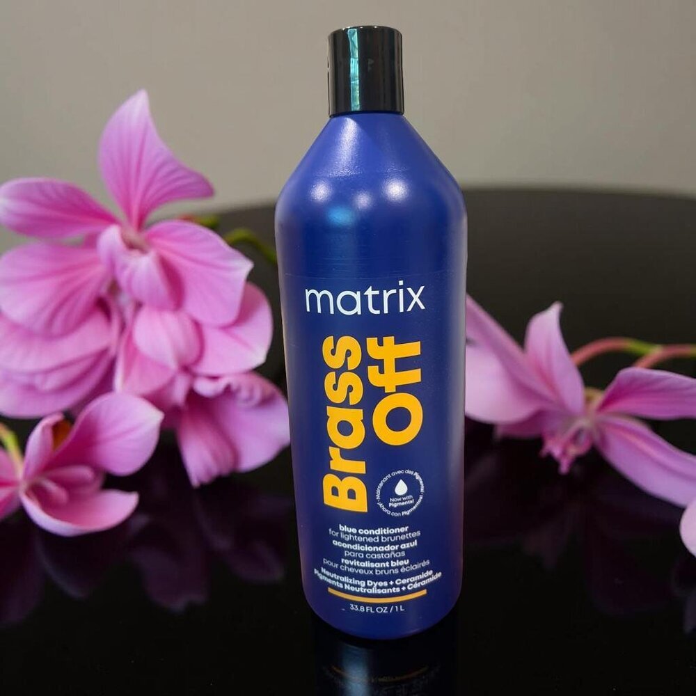 Matrix Brass Off Blue Brunettes Conditioner 33.8 oz